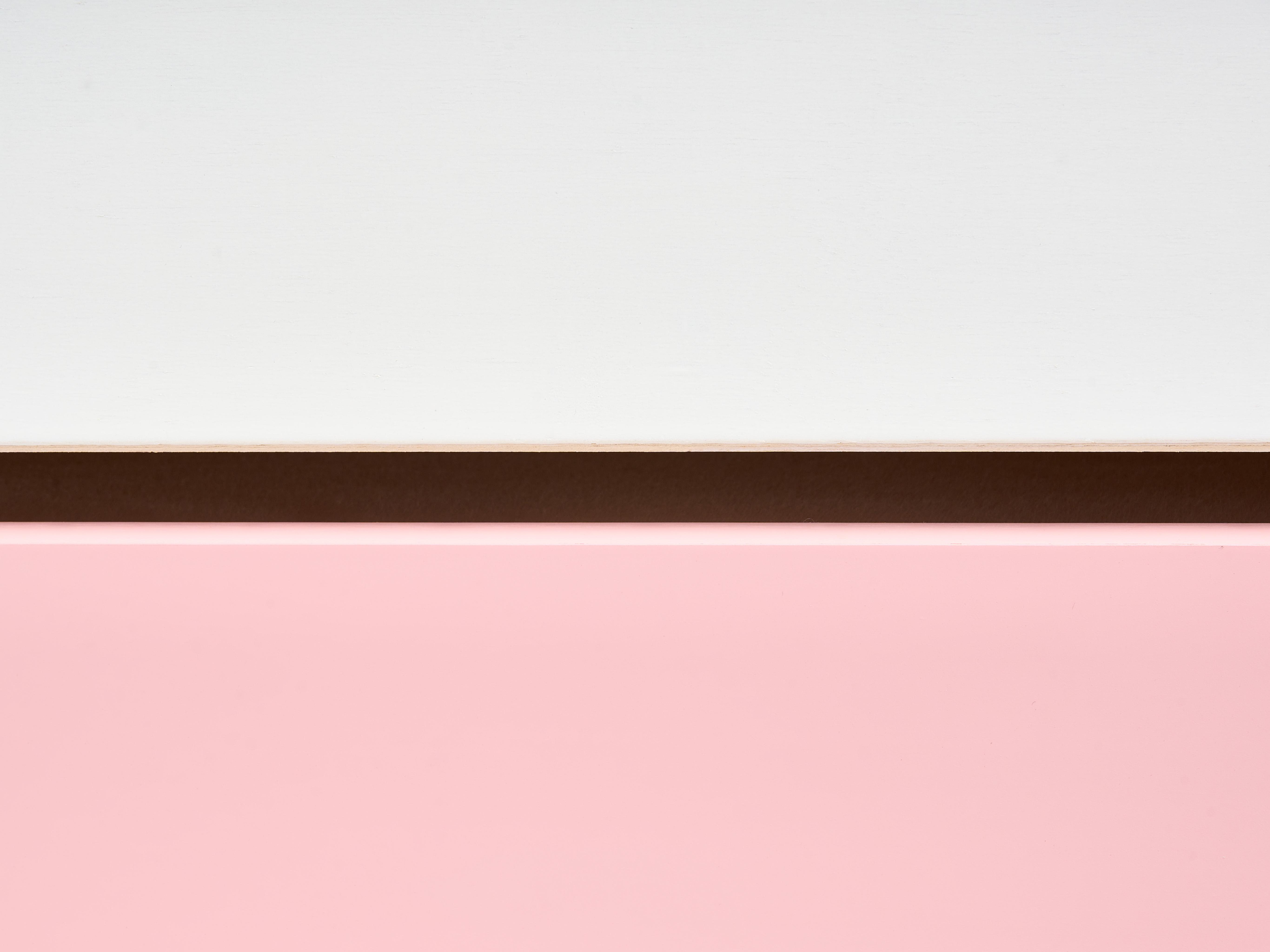 Onderschuifbed Dennenhout GRAVELINES 90 x 200 cm Roze
