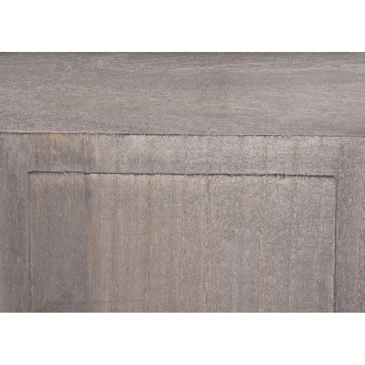 Decoshop26 Lot de 2 porte-manteaux muraux gris-marron