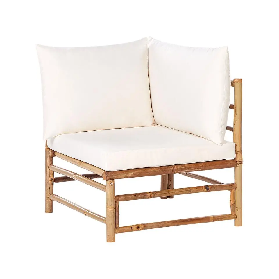 CERRETO - Hoekmodule tuin - Wit - Bamboe