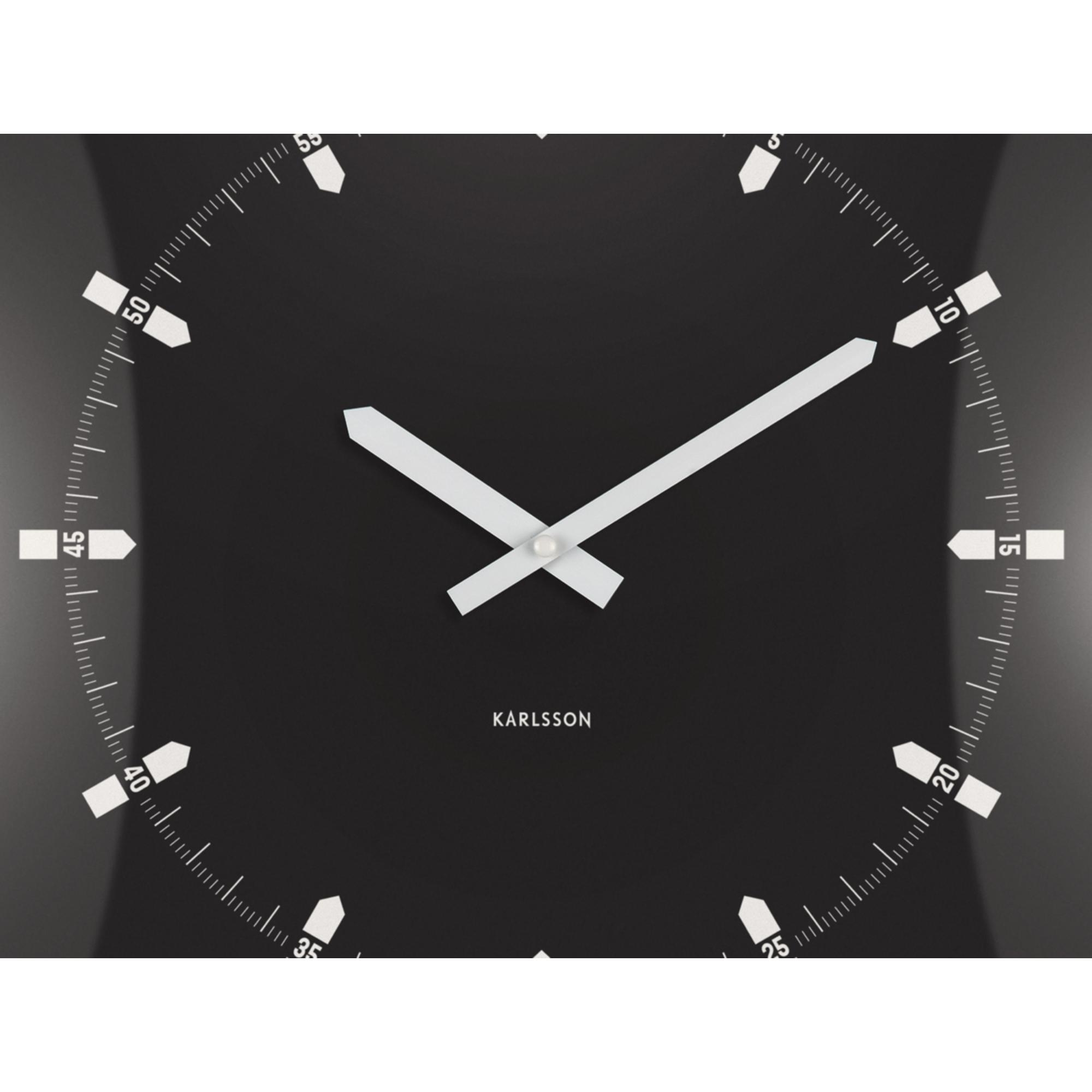 Karlsson - Wall Clock Sucinto Dome Square