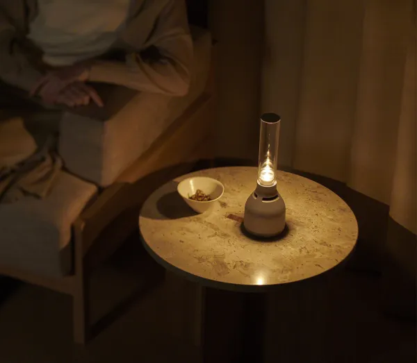 Sony Glass Sound LSPX-S3 - Højttaler - til transportabel brug - trådløs - Bluetooth - App-kontrolleret - 2-vejs