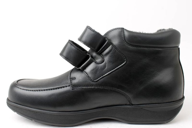 NEW FEET STØVLE I GLAT SKIND