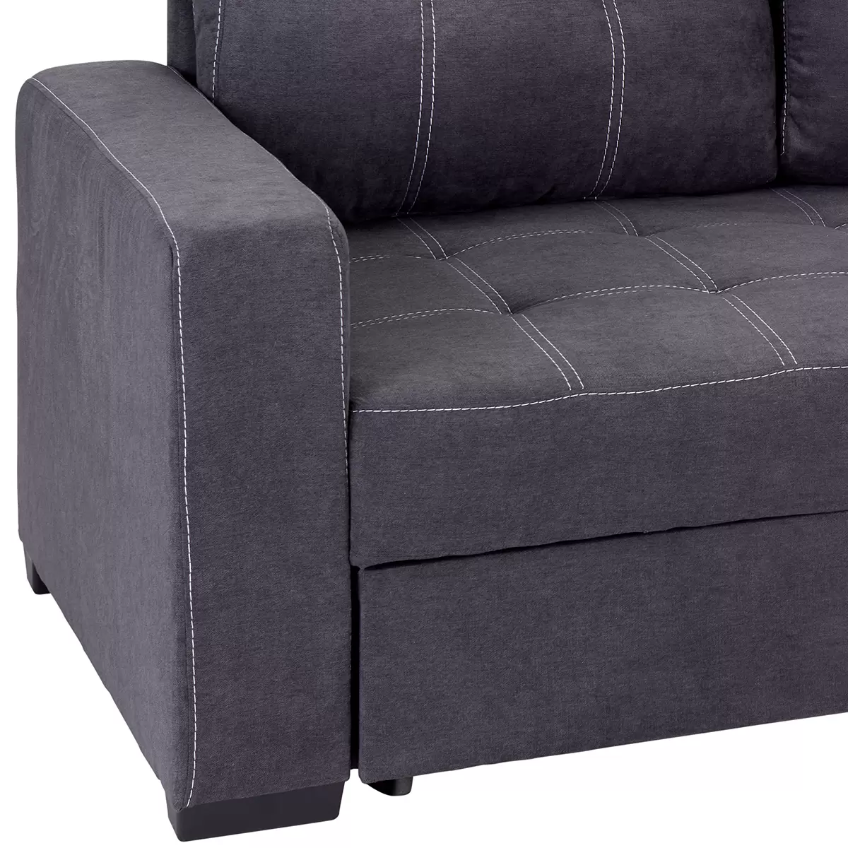 Ecksofa Mediolan 142 x 200 Anthrazit