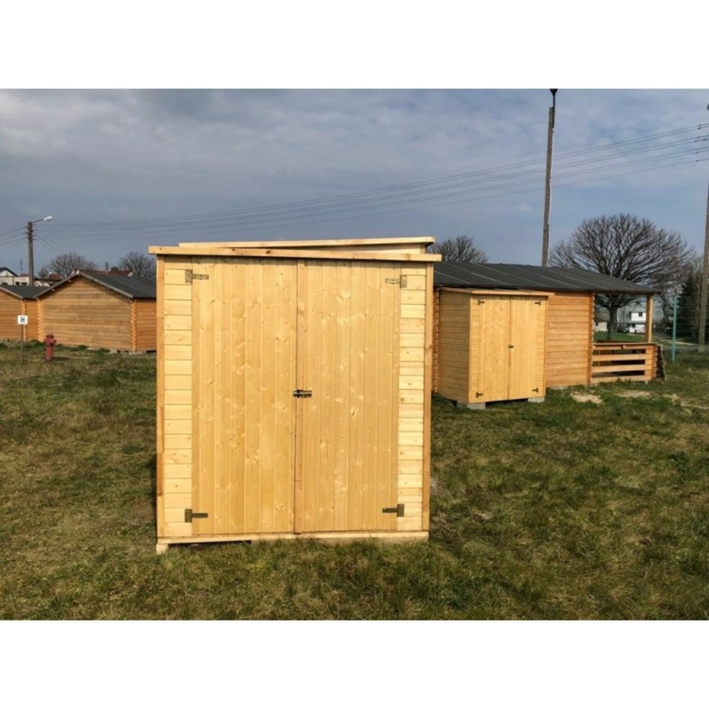 Armoire de jardin à outils 1,66x0,82 m h.1,86 - avec plancher et paroi arrière