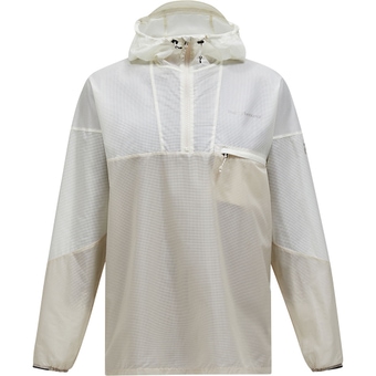 Peak Performance Lightweight Anorak Windbreaker Sand Fog / Vintage White Herren
