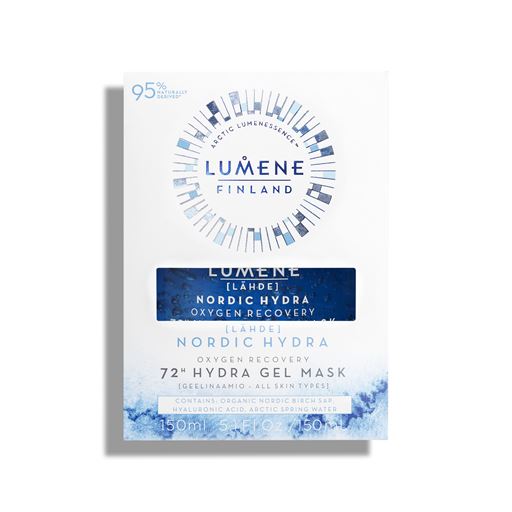 Lumene Nordic Hydra Oxygen Recovery 72h Hydra Gel Mask, 150 ml
