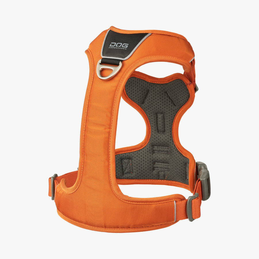 Coleira para cães Dog Copenhagen Comfort Walk Pro laranja