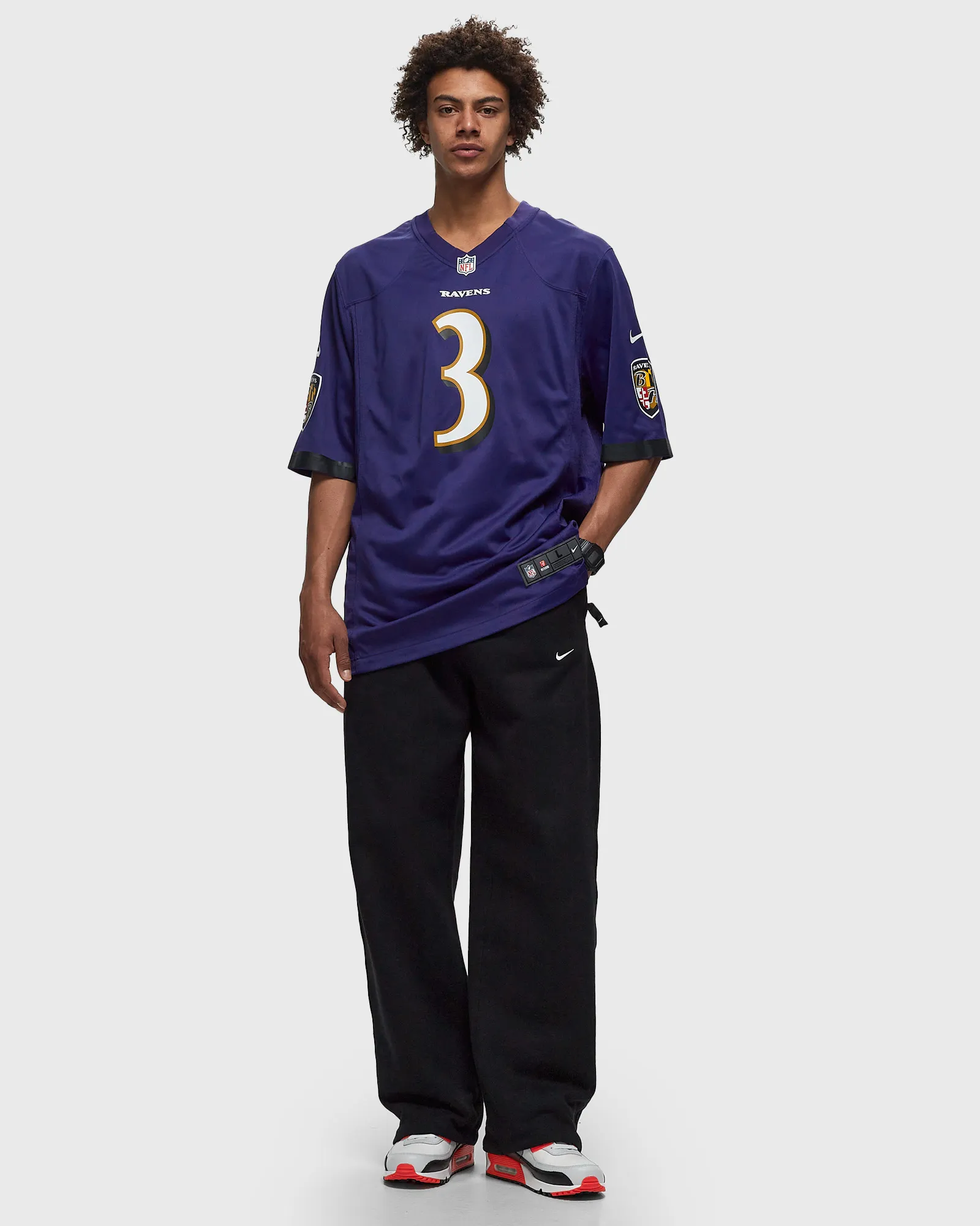 Nike NFL Baltimore Ravens Nike Home Game Jersey Odell Beckham Jr. #3