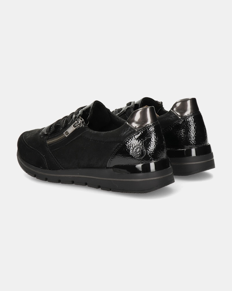 Remonte Lage sneakers  - zwart