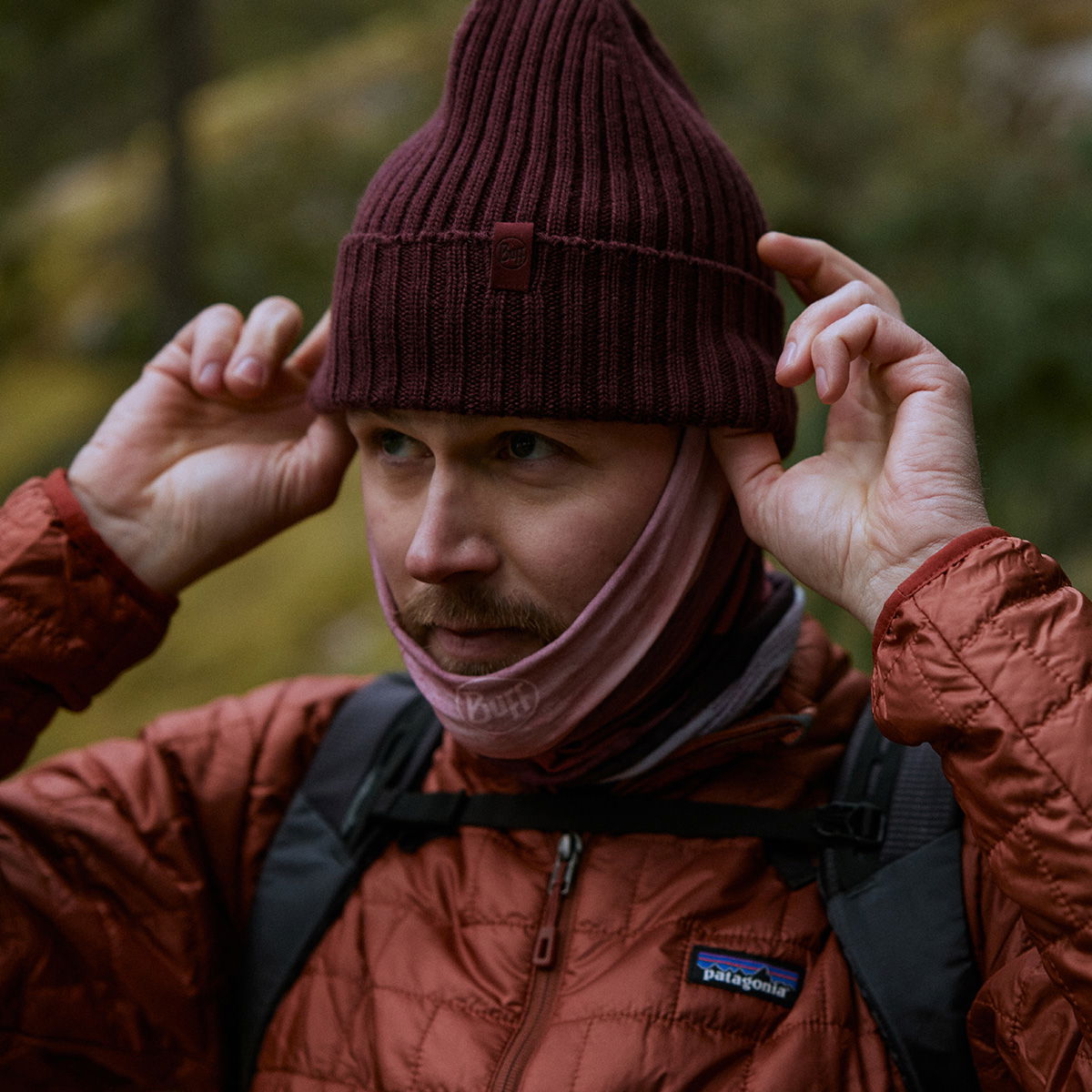 Buff Norval Knitted Beanie