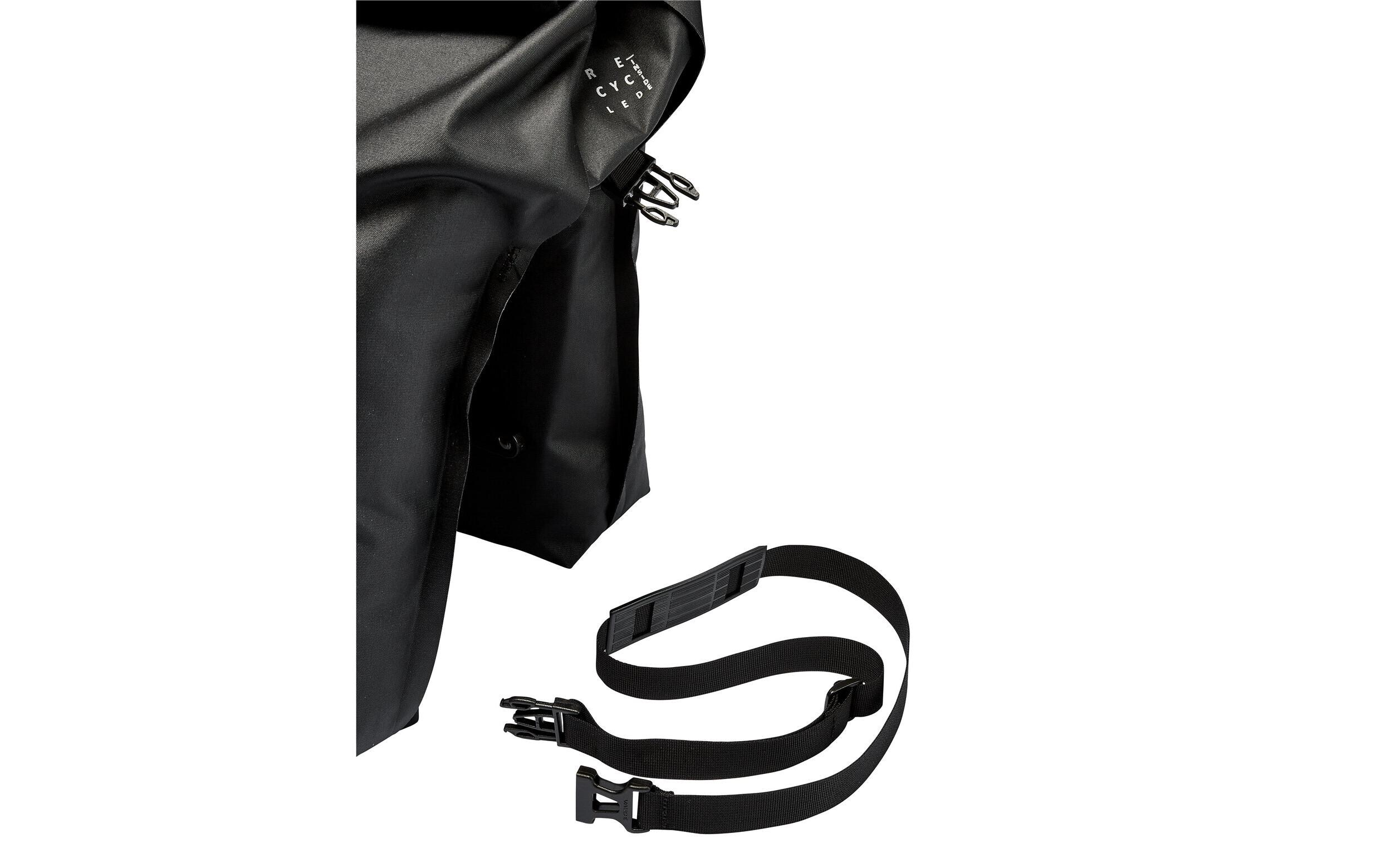 Hinterradtasche Proof Double UL Schwarz<br>Doppel-Fahrradtasche