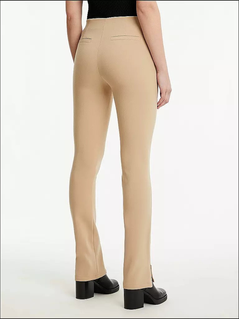 CALVIN KLEIN JEANS Highwaist Hose Slim Fit beige