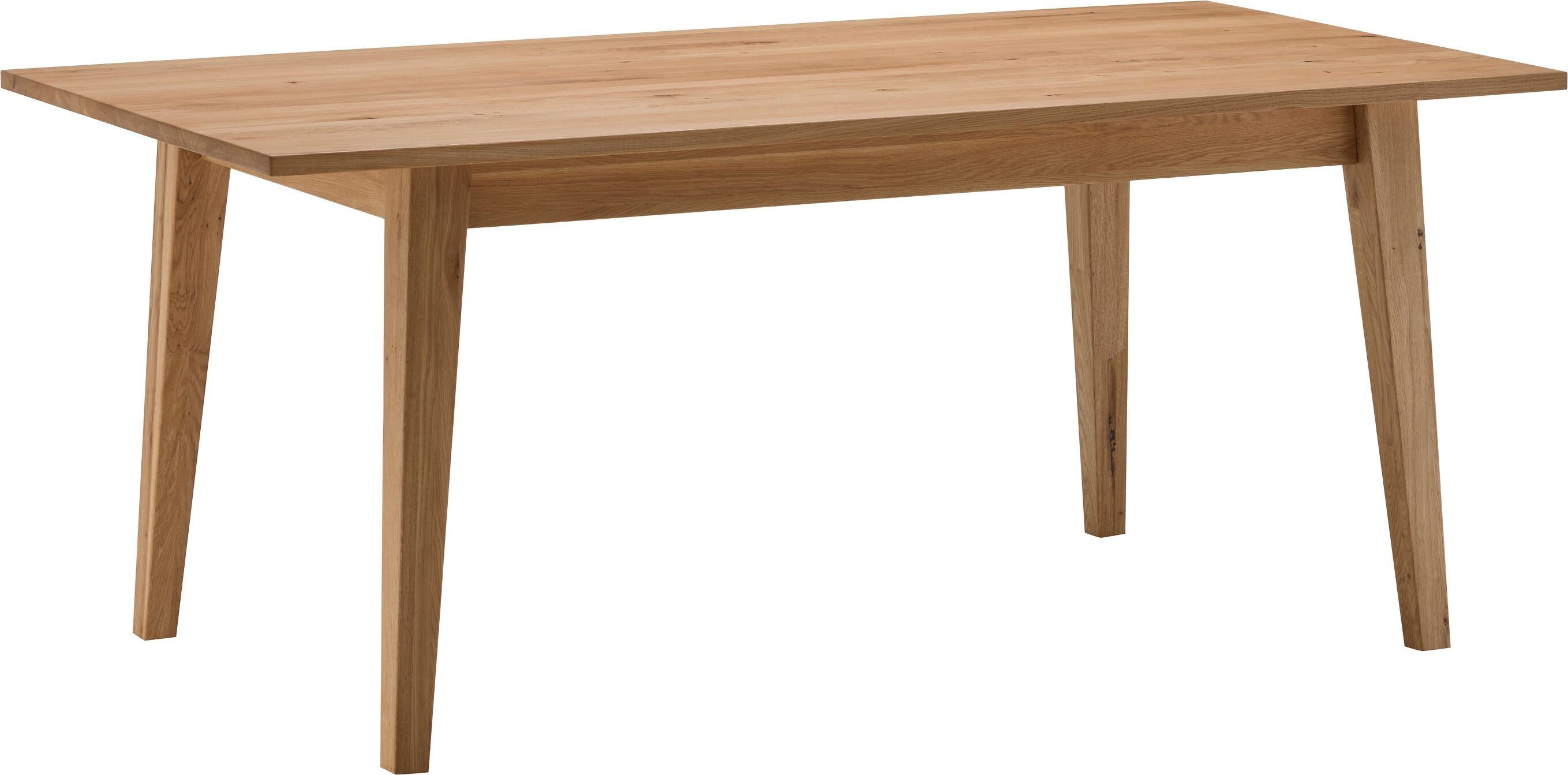 EMILIO Ausziehtisch - Eiche massiv / B: 180.0 cm x T: 90.0 cm x H: 75.0 cm