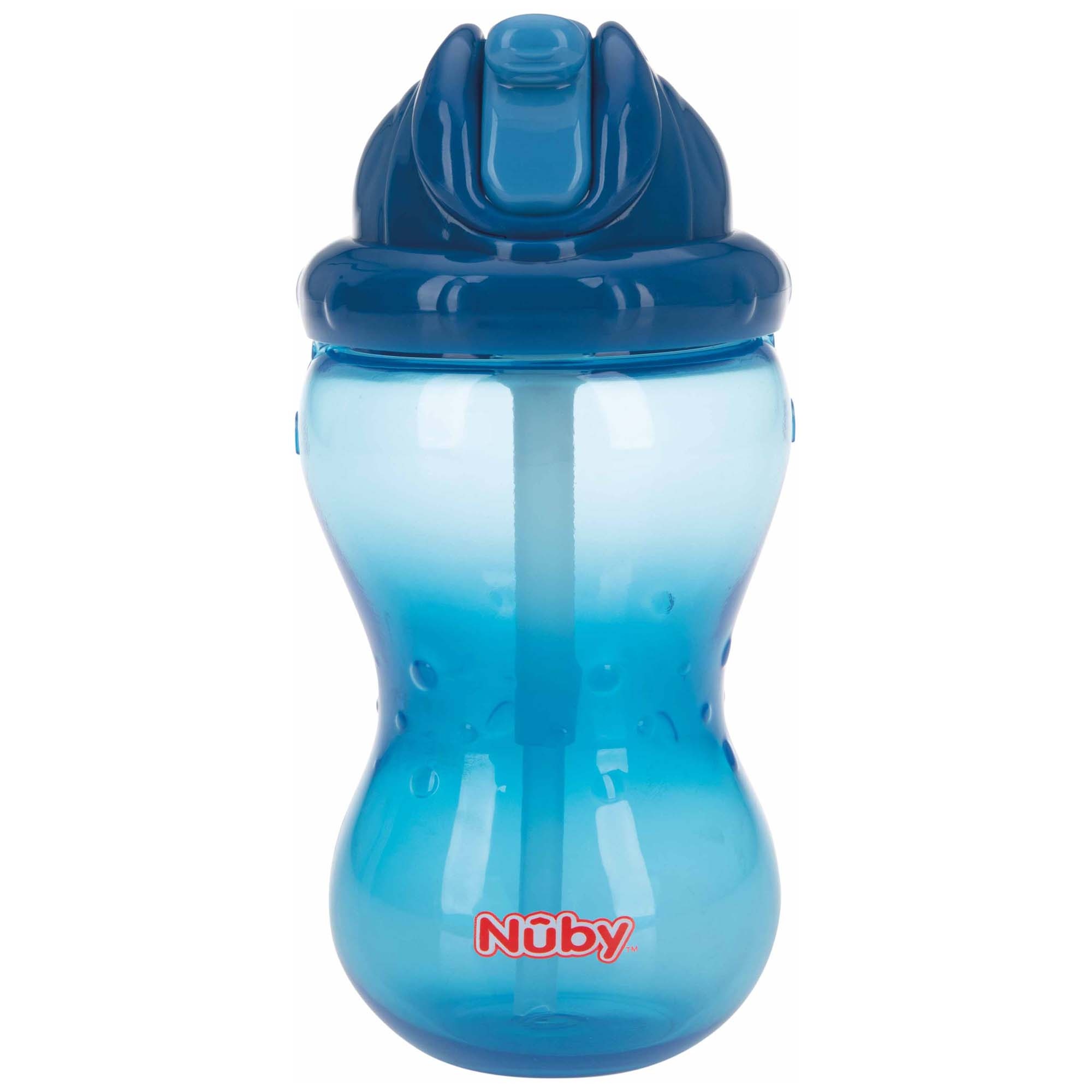 Nûby flip it antilekbeker 360ml blauw