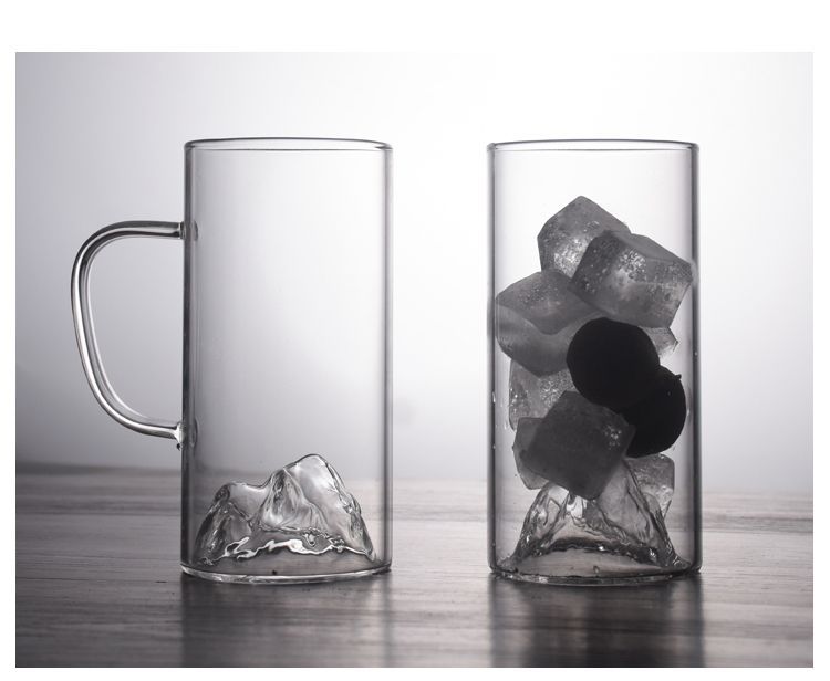 Hashi - Mountain Glass Mug / Whisky Glass (diverse designs)