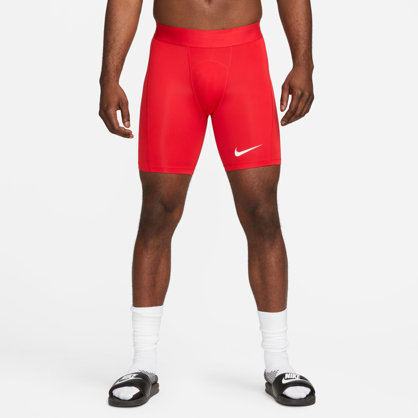 Nike Pro Dri-Fit Strike Slidingbroekje Rood Wit