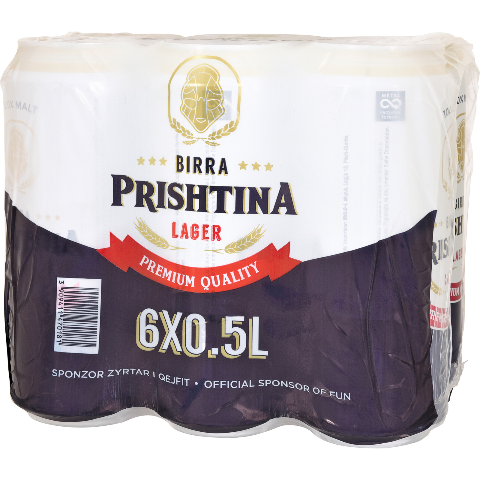 Birra Prishtina 6x50cl Dosen