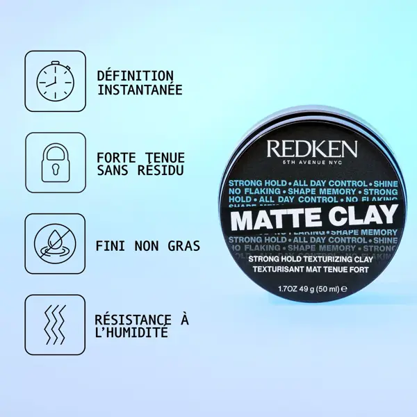 Cera para modelagem Redken Clay