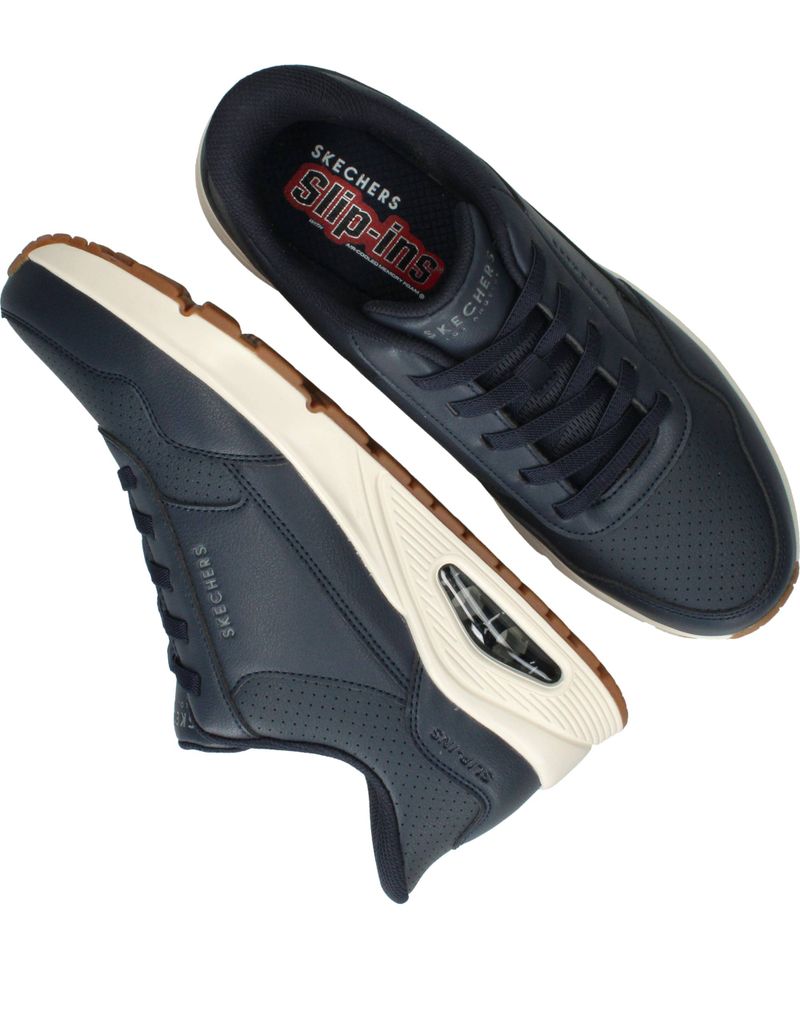Skechers Slip-Ins Uno Banksia Sneakers Blauw Heren