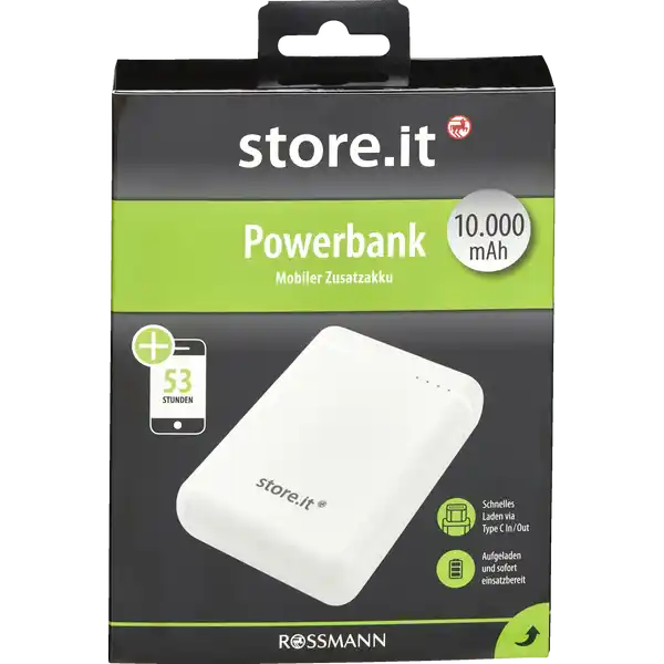 Powerbank 10.000 mAh