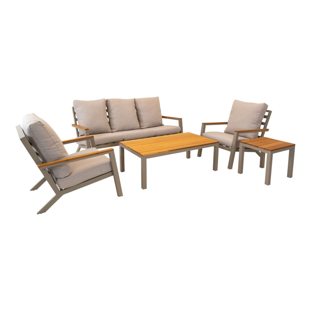 Lesli Living Donnan - Loungeset - Beige - 99x79x1 cm