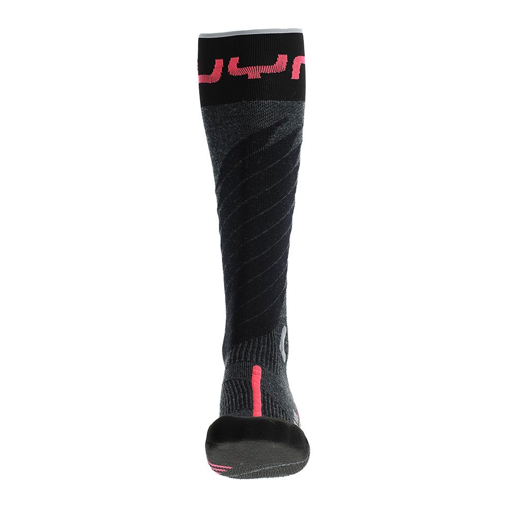 Uyn ONE - Chaussettes Femme anthracite/pink
