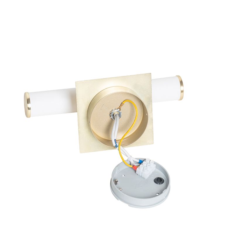 Moderne badkamer wandlamp goud IP44 2-lichts - Bath