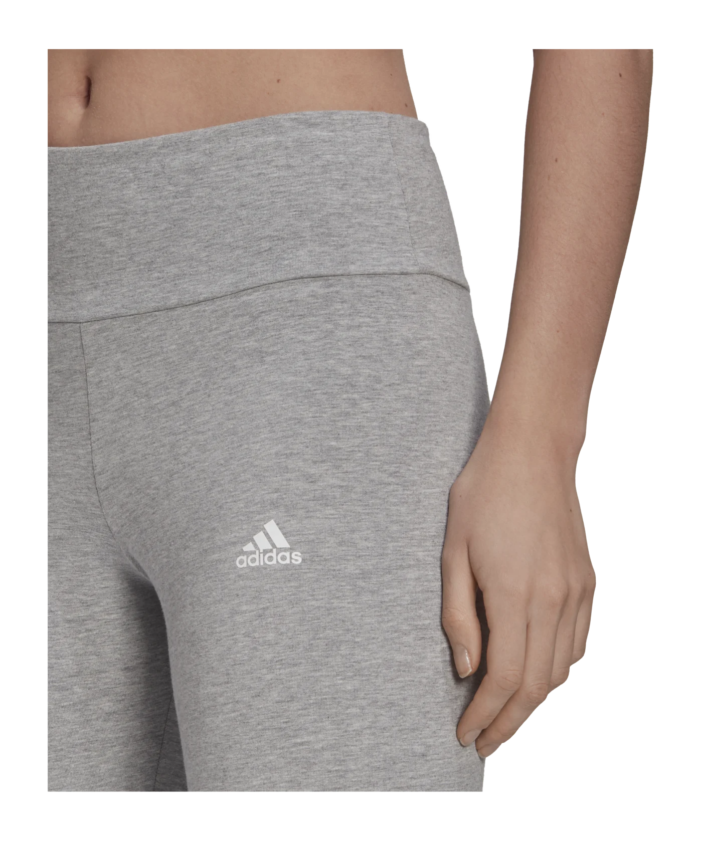 adidas SPORT INSPIRED LOUNGEWEAR ESSENTIALS HIGH-WAISTED Grey