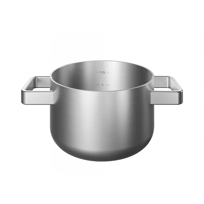 KOQI Downdraft Pannenset Mira 3-ply 4-delig