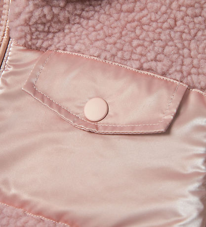 Name It Fleecejacke - Teddy - NmfMiffi - Pale Mauve
