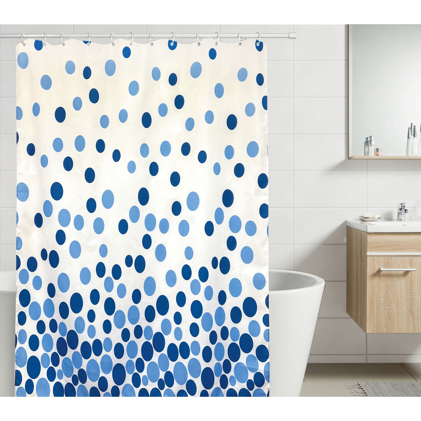 Duschvorhang Blue Point 180 x 180 cm