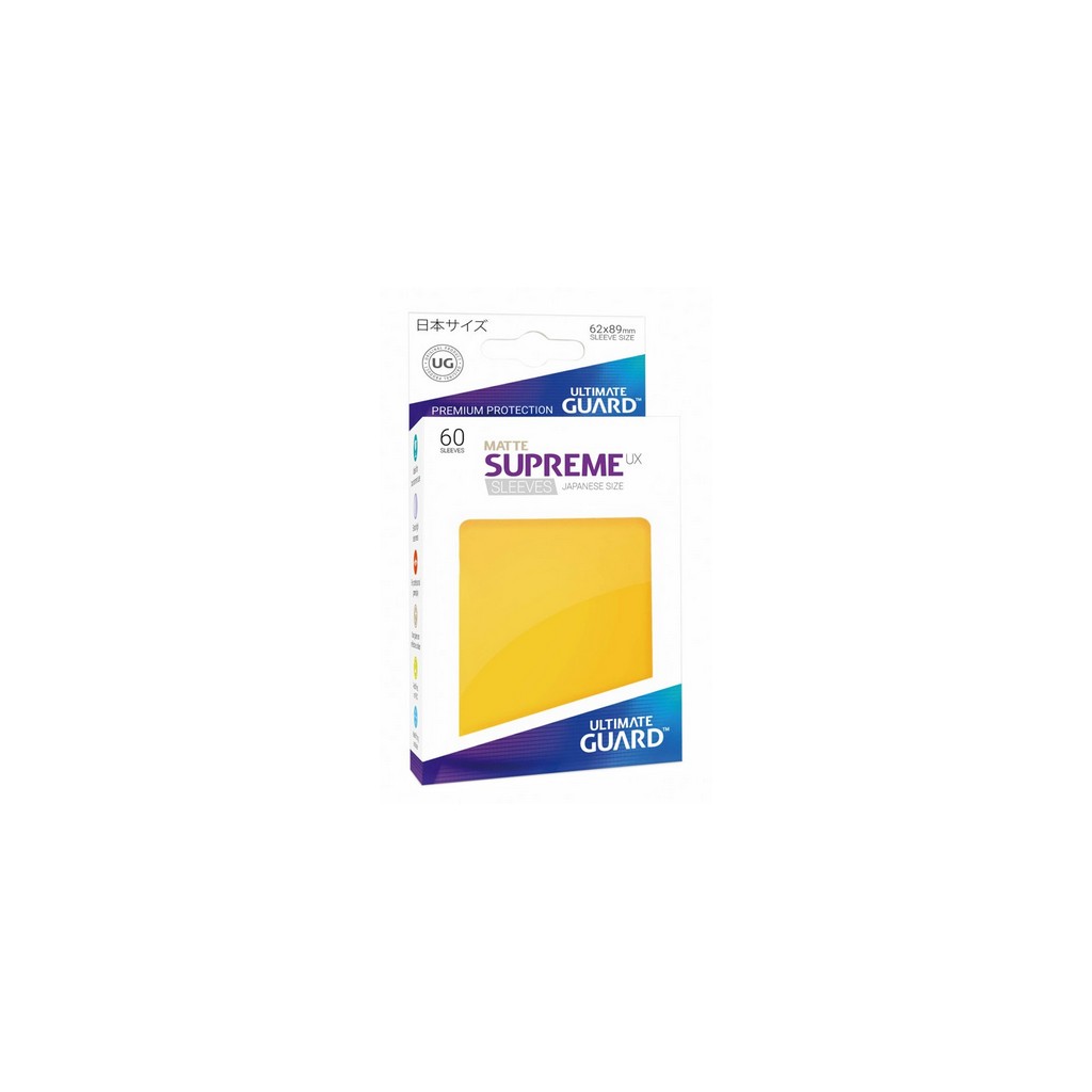 60 Sleeves - Supreme UX Sleeves Japanese Matte :