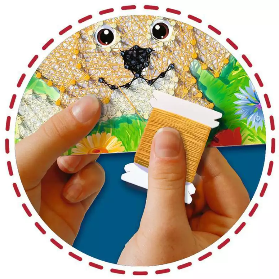 Ravensburger BeCreative String Art Dogs bunt