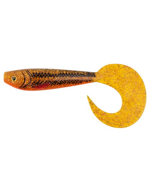 Fox Rage Pro Grub 12cm\/4.75 Inch X25pcs Uv Goldie - Softbait -