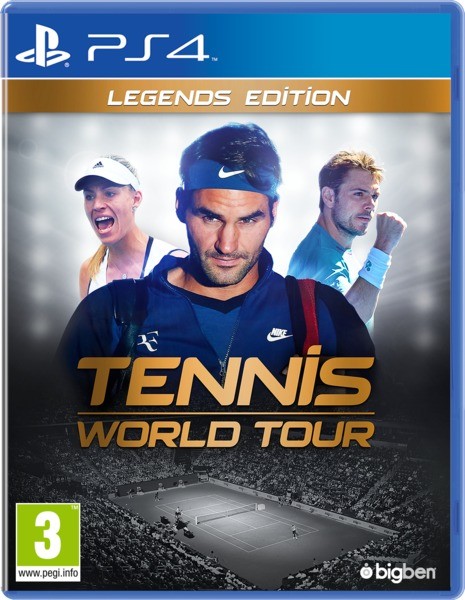 Tennis World Tour: Legends Edition (ENG/IT)- PlayStation 4