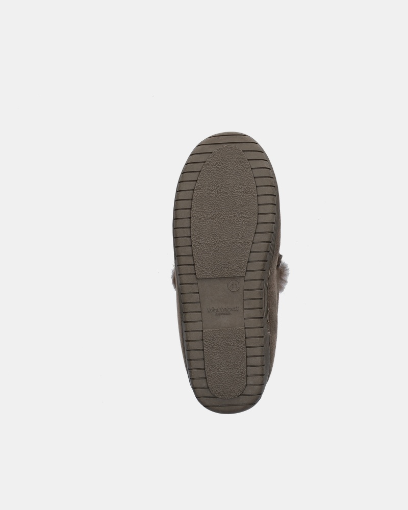 Warmbat Australia Grizzly Pantoffels  - bruin