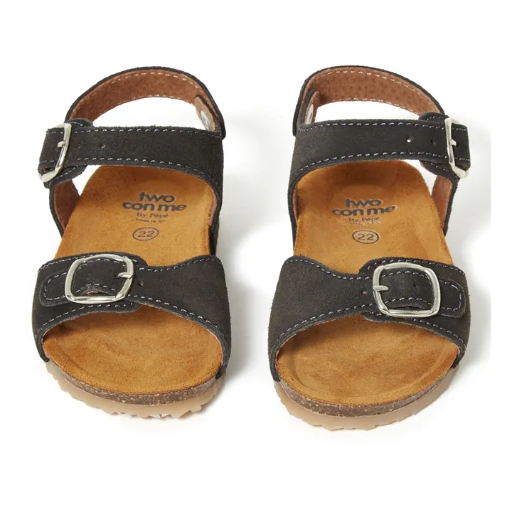 Pèpè Two Con Me - Sandales Boucles | Gris