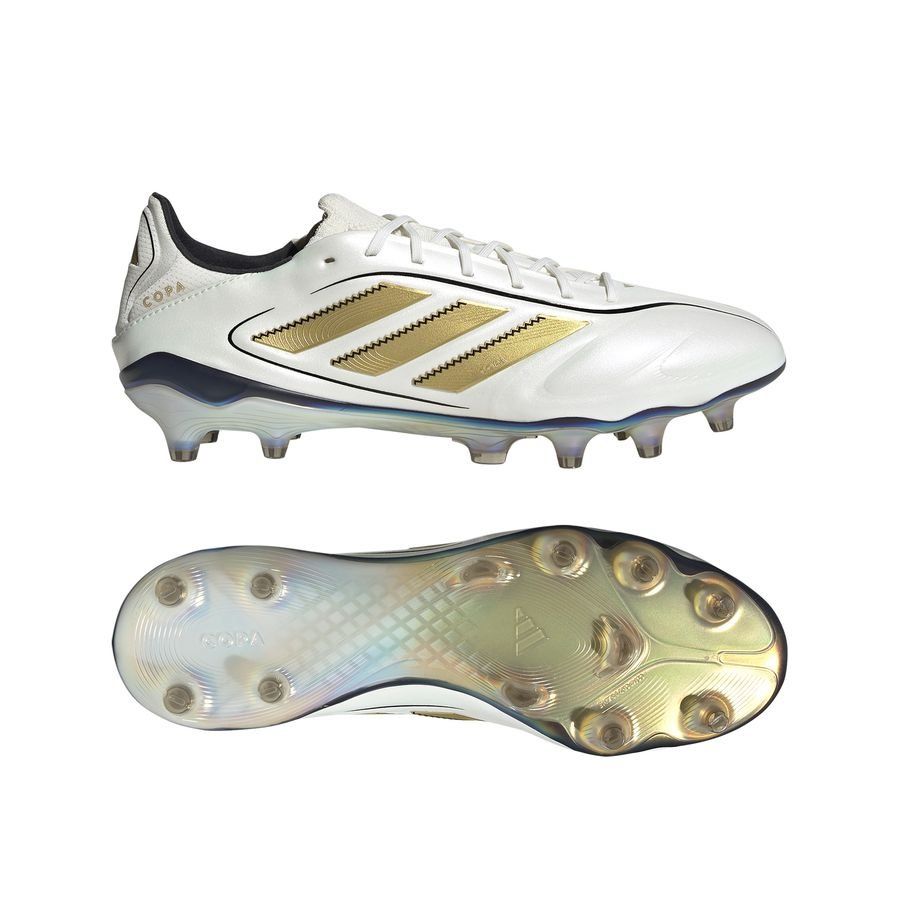 adidas Copa Pure III Elite FG Luxe Control Teaser - Blanc/Matte Gold/Noir ÉDITION LIMITÉE
