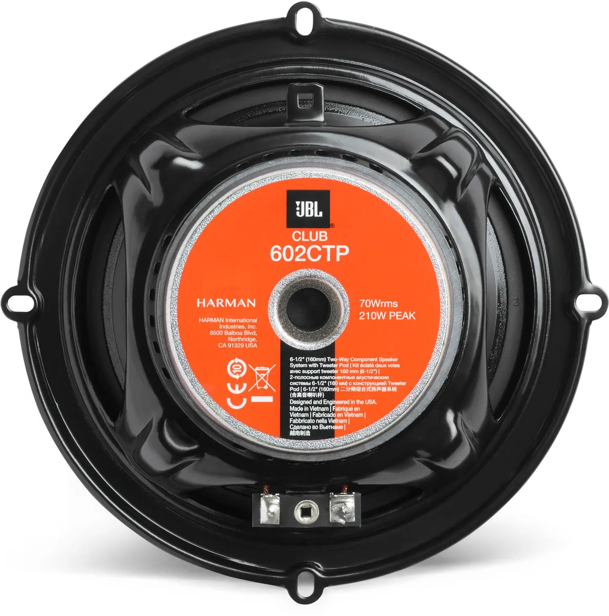 JBL Club 602CTP (la paire) Haut-parleurs voiture