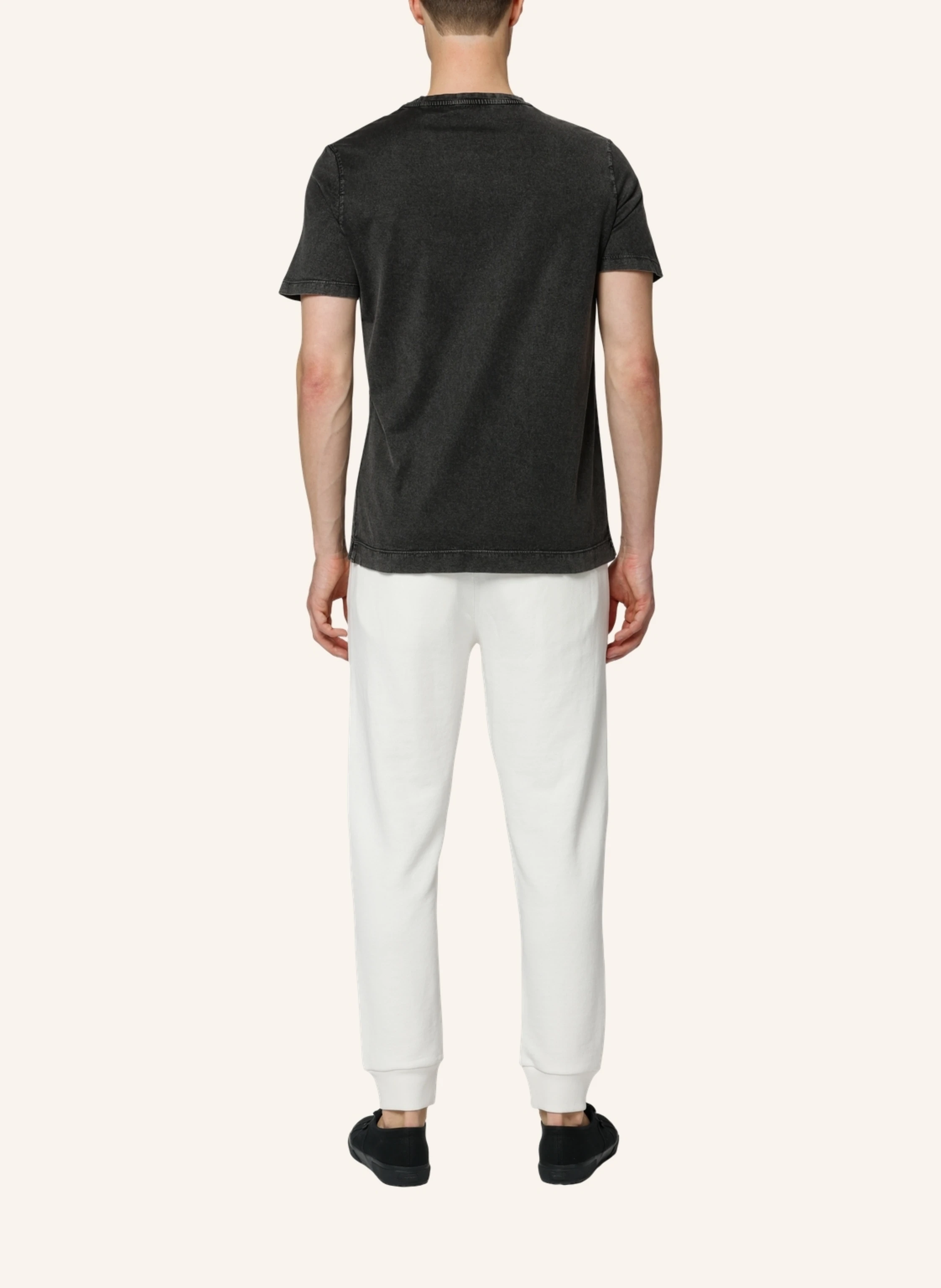 TRUSTED HANDWORK Round Neck 1/2-Sleeve T-Shirt