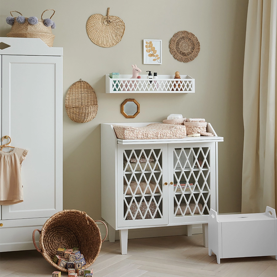 Cam Cam® COPENHAGEN Harlequin Wickeltisch weiß