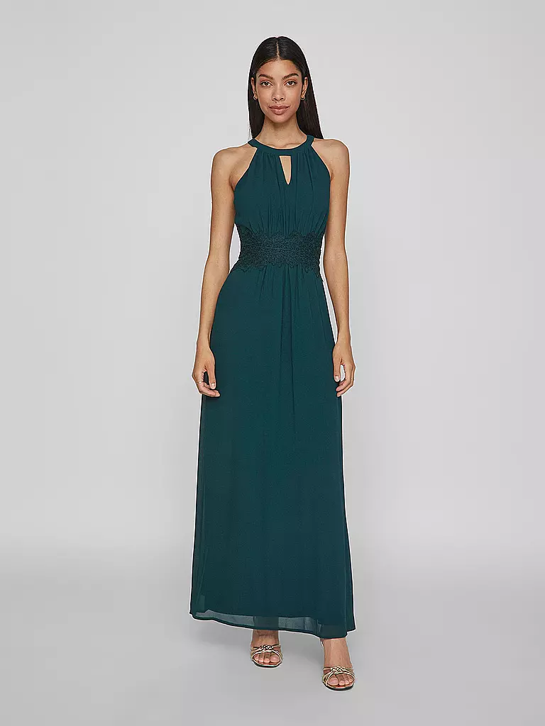 VILA Abendkleid VIMILINA  petrol