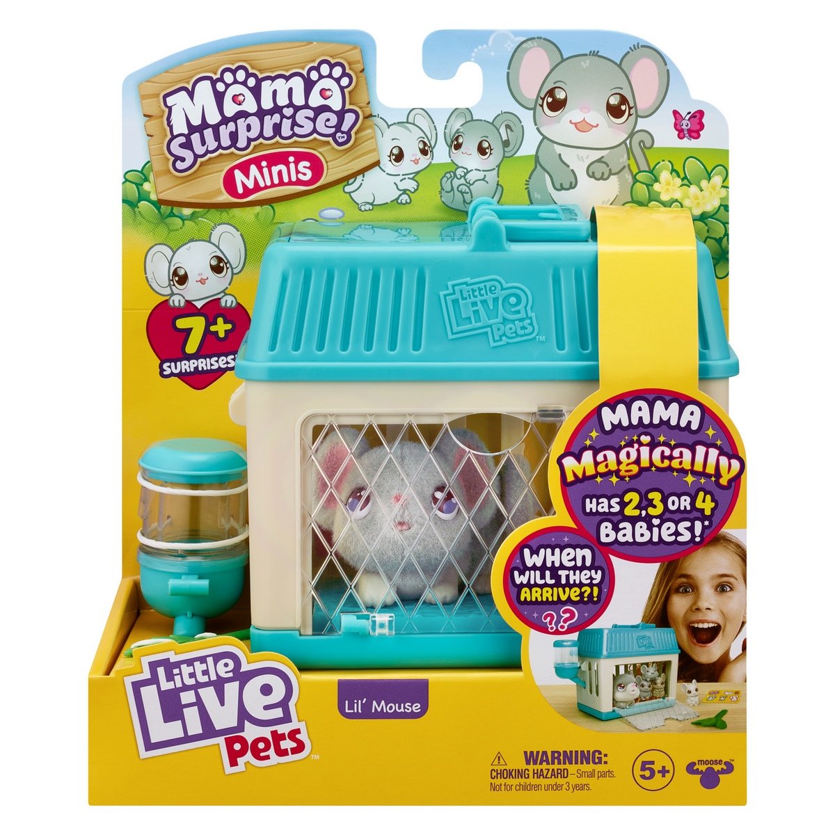 Mama surprise Famille souris ou lapin - Little Live Pets