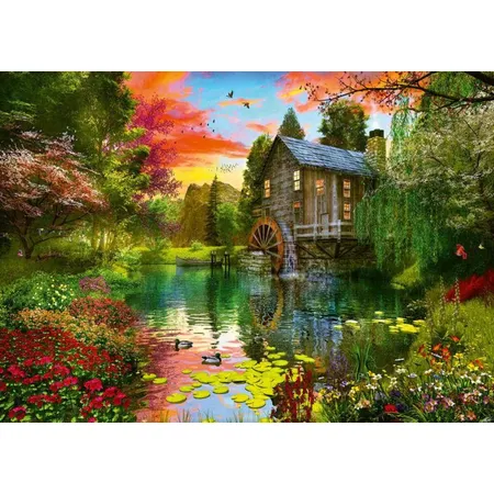 Schmidt Spiele Puzzle - Die Wassermühle, 1000 Teile