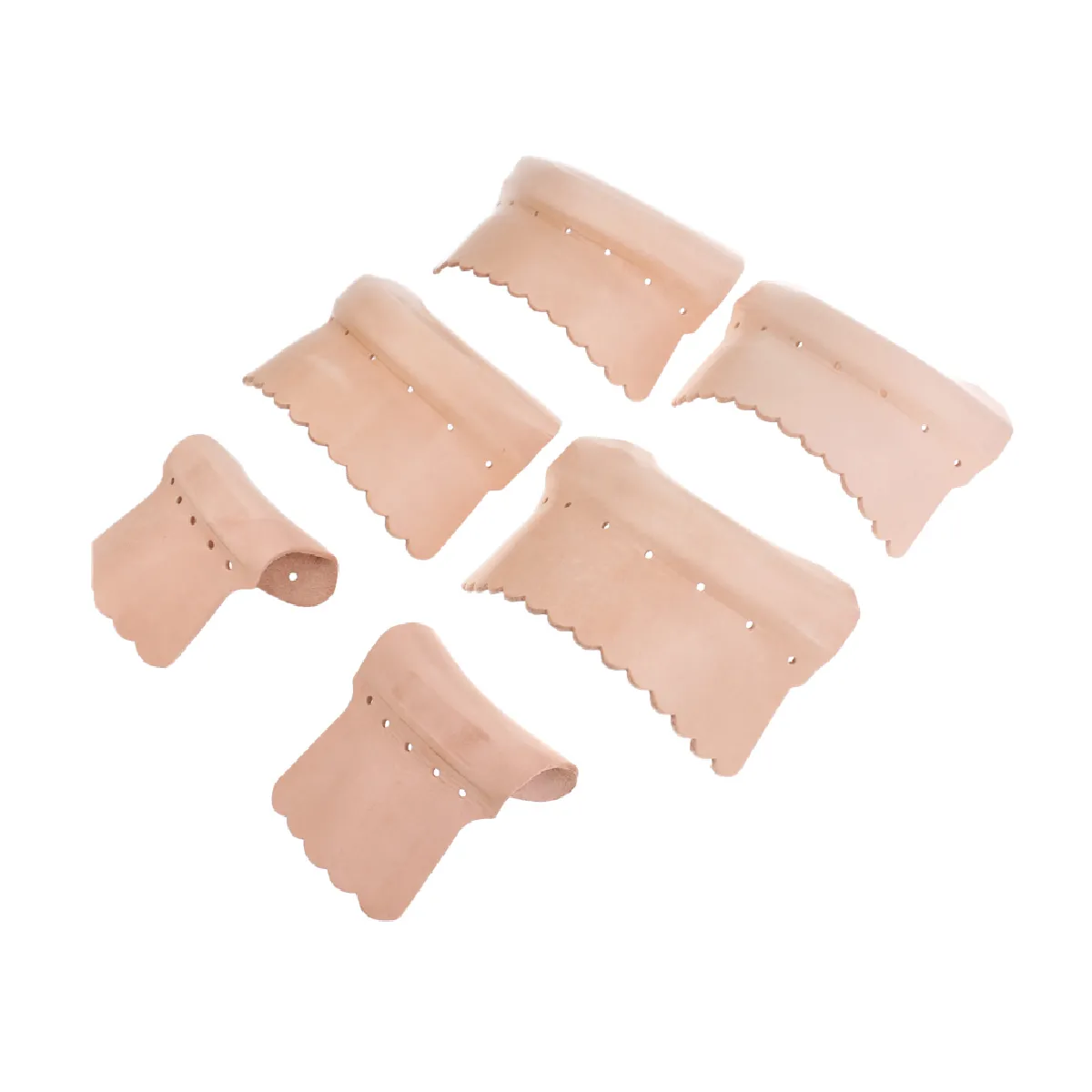 Set De Poche De Billard En Cuir Synthétique - Bois Naturel