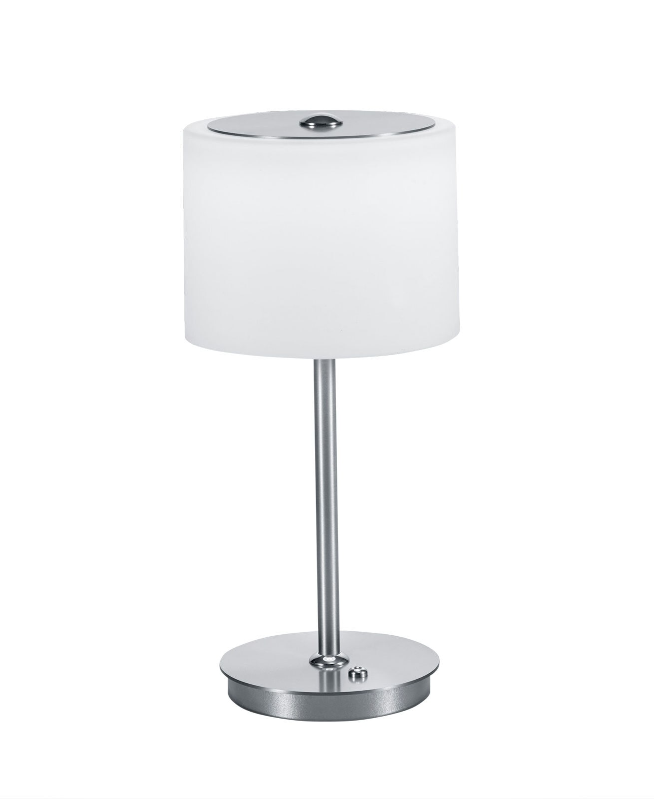 BANKAMP LED Tischlampe GRAZIA nickelfarbig
