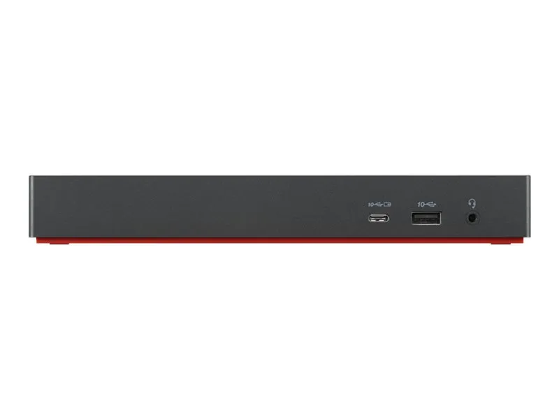 Lenovo ThinkPad Universal Thunderbolt 4 Dock - Dockingstation - Thunderbolt 4 - HDMI, 2 x DP - 1GbE - 135 Watt - Campus - Europa - for ThinkPad E14 Gen 4; L13 Yoga Gen 3; T14s Gen 3; X1 Nano Gen 2; X13 Yoga Gen 3