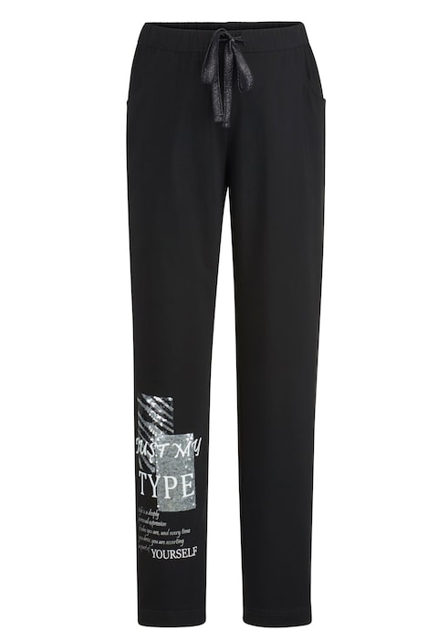Joggpants, Bein-Print, Elastikbund