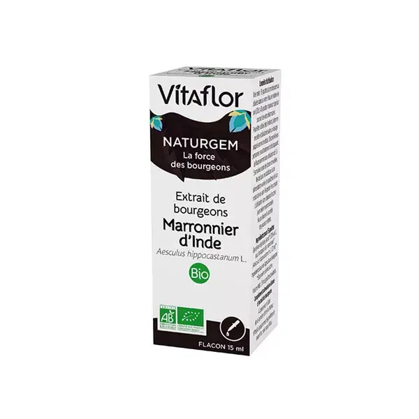 Extrato de Broto de Castanha-da-Índia Orgânico Vitaflor 15ml
