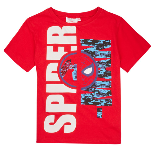 TEAM HEROES  - T-SHIRT SPIDERMAN - Rouge